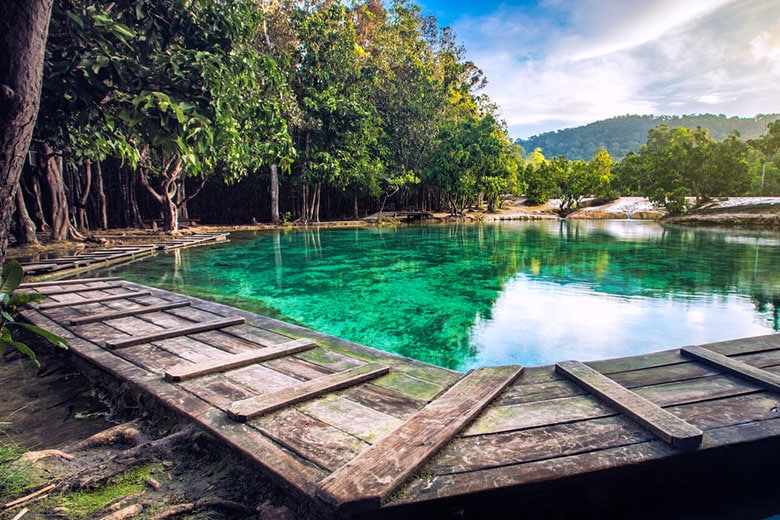 Emerald Pool á Krabi