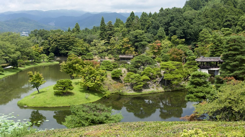 La Villa impériale Shugaku-in á Kyoto