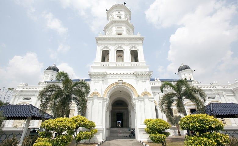La Mosquée du Sultan Abu Bakar á Johor Bahru