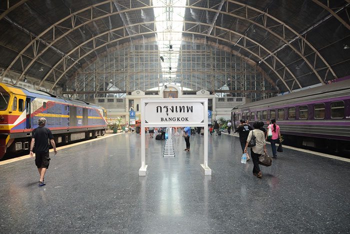 Gare de Hua Lamphong à Bangkok