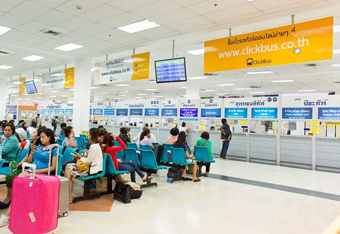 Le Southern Bus Terminal de Bangkok (Sai Tai Mai)