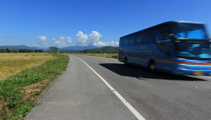 En bus de Pattaya à Hua Hin