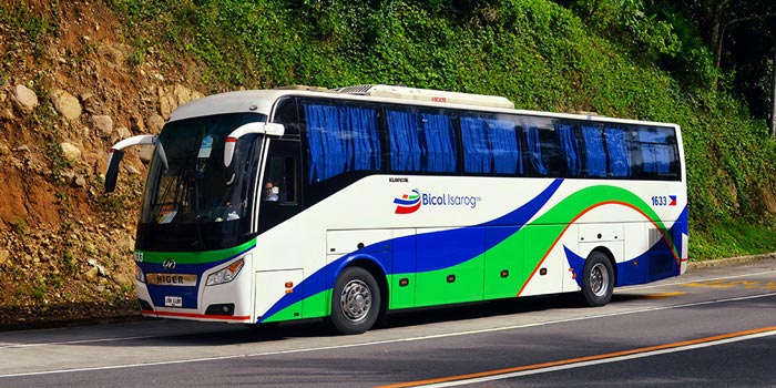 De Manille à Naga en bus