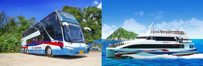 De Koh Tao à Koh Phi Phi en ferry et bus