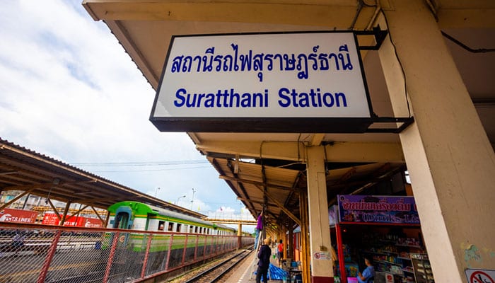 Réservations de la gare de Surat Thani