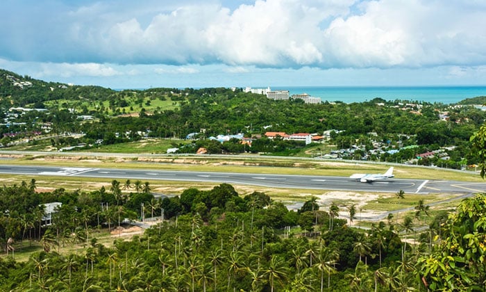 L'aéroport de Koh Samui