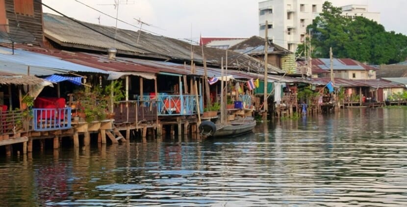 Marché flottant de Bang Phli Bangkok