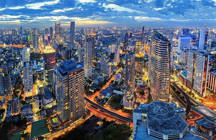 Bangkok, plus grande ville de Thaïlande