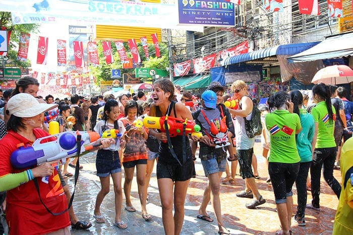 Songkran à Bangkok