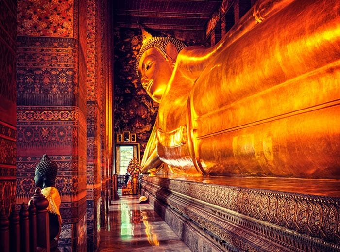Le Temple du Bouddha Couché (Wat Pho) à Bangkok